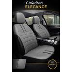 Trobus Renault Broadway 1997-2012 Uyumlu Colorline Elegance Deri Füme Siyah Koltuk Kılıfı - EL-REN-BROAD-045 - Füme - Siyah