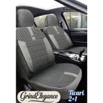 Trobus Renault Kangoo 2008- 2020 Maxi – Ticari Araç 2+1 Uyumlu Vira GrindSport Koltuk Kılıfı – Gri, Kolay Montaj