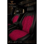Trobus Renault R9 Broadway 1990-2000 Uyumlu Altar Serisi Tay Tüyü Bordo Siyah Premium Koltuk Kılıfı