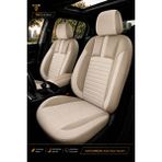 Trobus Renault R9 Broadway 1990-2000 Uyumlu Inci Serisi Tay Tüyü Bej Premium Koltuk Kılıfı