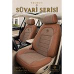 Trobus Renault R9 Broadway 1990-2000 Uyumlu Süvari Serisi Taba Premium Tay Tüyü Koltuk Kılıfı
