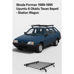 Trobus Skoda Forman 1989-1995 Uyumlu 6 Oluklu Tavan Sepeti – Station Wagon