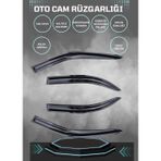 TROBUS Toyota Corolla 2010 Cam Rüzgarlığı 4lü Takım