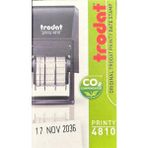 Trodat 4810 Türkçe Tarih Kaşesi (2 Adet) - Gökyüzü Mavi - OTOMATİK KAŞE - 8 CM-5 CM