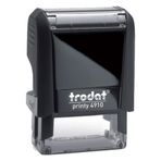 Trodat 4910 Siyah Gövde Siyah Keçe Kaşe