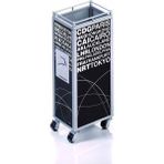 Troika Mini Trolley Kalemlik Tro PHO07-BK - Çok Renkli