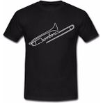 Trombon Tshirt - XL - Siyah