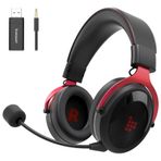 Tronsmart Shadow 2.4ghz Rgb Siyah Kablosuz Mikrofonlu Kulak Üstü Oyuncu Kulaklığı