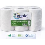Tropic Içten Çekme Havlu – 6 Rulo – 2 Katlı %100 Selüloz – Yüksek Emicilik – Hijyenik Kağıt Havlu – Restoran, Ofis ve Ev Kullanımı Için Ekonomik