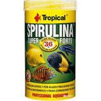 Tropical 250 ml 50 gr Spırulına Süper Forte Yoğun Spırulına İçerikli Balık Yemi
