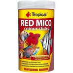 Tropical 250 ml 80 gr Red Mico Colour Sticks Kan Kurdu İçerikli Ekstrüde Balık Yemi