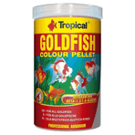 Tropical 250 ml 90 gr Goldfish Colour Pellet Japon Balıkları İçin Renklendirici Pellet Balık Yemi