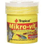 Tropical 50 ml 32 gr Mikro-Vit Hı-Protein Yavru Balıklar için Yüksek Proteinli Balık Yemi