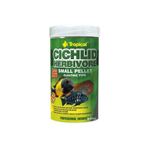 Tropical Cichlid Herbivore Pellet Otobur Cichlid için Small 250 ml 90 gr Balık Yemi