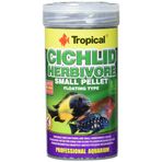 Tropical Cichlid Herbivore Small Pellet 250 ml 90 gr Cichlid Balıkları İçin Balık Yemi