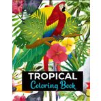 Tropical coloring book
