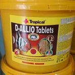 Tropical D-Allio Tablet 250 Adet Balık Yemi