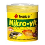 Tropical Mikro-Vit Spirulina 50 ml/32 gr Kutu Balık Yemi