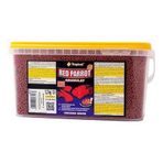 Tropical Red Parrot Granulat 3 lt 1.2 kg Kırmızı Papağan Balıkları İçin Granül Balık Yemi