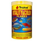 Tropical Vitality Colour Flakes Hormonsuz Pul Balık Yemi 100 ml 20 GR