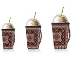 TropicalLife Bohem Baskı Tekrar Kullanılabilir Neopren Kılıf Soğuk İçecekler Sıcak Çay İçecekleri için (32 oz)