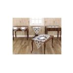Tropik Home 1158-6 Krem 5 Parça Salon Takımı