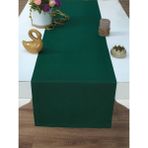 Tropik Home Amerikan Servis Pamuklu Yeşil Renkli Masa Sunum Runner Tropikhome 40X170 - 40 x 170 cm