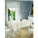 Tropik Home Joie Pamuklu Masa Örtüsü Dantelli Runner Setli ,Masa Örtüsü Toptan 160x220 Cm
