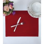 Tropik Home Tropikhome Pamuklu Kırmızı Renkli Amerikan Servis Supla 35X45 - 35 x 45 cm