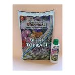 TROPİKAL Bitki Toprağı 5 Lt Genel Bitki Besini 225 ml