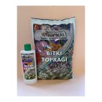 TROPİKAL Bitki Toprağı 5 Lt / Genel Bitki Besini 500 Ml