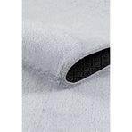 Tropikal Home Lüx Post Peluş Kesme Halı Yolluk Kaymaz Taban Yıkanabilir Pofuduk Gri, gri 100 x 240