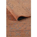 tropikal home Modern Desenli Dekoratif Yıkanabilir Şönil Dokuma Saçaklı Kaymaz Taban Salon Mutfak Halı Kilim