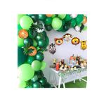 Tropikal Safari Temalı Zincir Balon