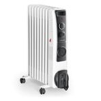 Trotec TRH 22 E Yağlı 2400 W 9 Dilim Fanlı Radyatör