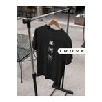 TROVE Unısex Kadın Erkek Spıderman Örümcek Adam Tasarım Baskılı % 100 Pamuk T-shirt SPIDERSYSTEAM