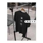 TROVE Unısex Kadın Erkek Spıderman Örümcek Adam Tasarım Baskılı % 100 Pamuk T-shirt