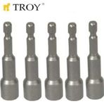 Troy 22291 Bits Uç Girişli Lokma Seti (8X65 mm, 5 Adet)