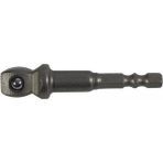 Troy 22293 Darbeli Lokma Adaptorü 1/4'' - 1/2'' - Metalik Gri