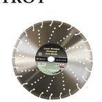 Troy 27135 350 mm Elmas Kesici Disk Beton Kuru Kesim