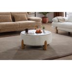 Troy Fall Puf - Bej