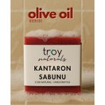 Troy Naturals Zeytinyağlı Doğal Kantaron Yağlı Sabun - Kırmızı