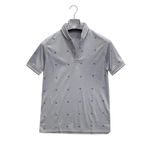 Troy Yakali Slim Fit Kisa Kol Erkek Tisort-6731
