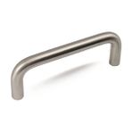 TRS Mobaks Trs Alüminyum U Kulp Lüx Modern Dolap Mutfak Çekmece Vestiyer Kulp - 160 mm - Gri