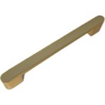 TRS Mobaks Trs Alüminyum Uhud Kulp Lüx Modern Dolap Mutfak Çekmece Vestiyer Kulp - Mat Altın - 160 mm