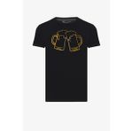 Trub T-shirt Siyah Erkek T-shirt Rftrub23-10010