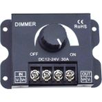 Trucks Habby Dc 12V 24V LED Dimmer Anahtarı 30A 360W Voltaj Regülatörü Ayarlanabilir Kontrolör LED Şerit Işık Lambası LED Karartma Dimmerler (Yurt Dışından) - Renkli