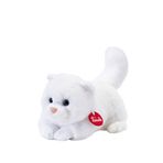 Trudi Cat Brad White Peluş Oyuncak 22 Cm - Beyaz