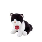 Trudi Kitten Brad Black White Peluş Oyuncak