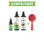 True Bee Hızlı Saç Uzatma Biberiye Serum + Biberiye Tonik Saç Bakım Seti 4 Lü Avantaj Set
